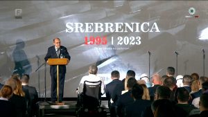 visoki predstavnik u Srebrenici