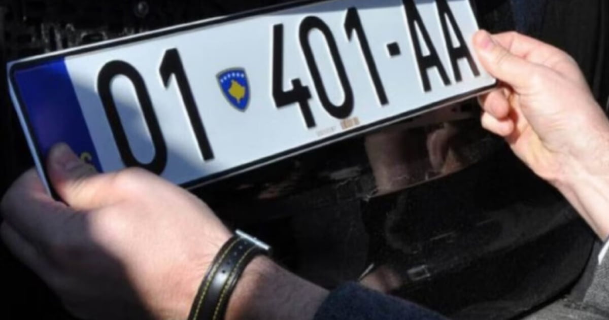 HOP TRT GEVEZN ZAJN: Srbija od 1. januara dopušta promet automobilima s tablicama Kosova