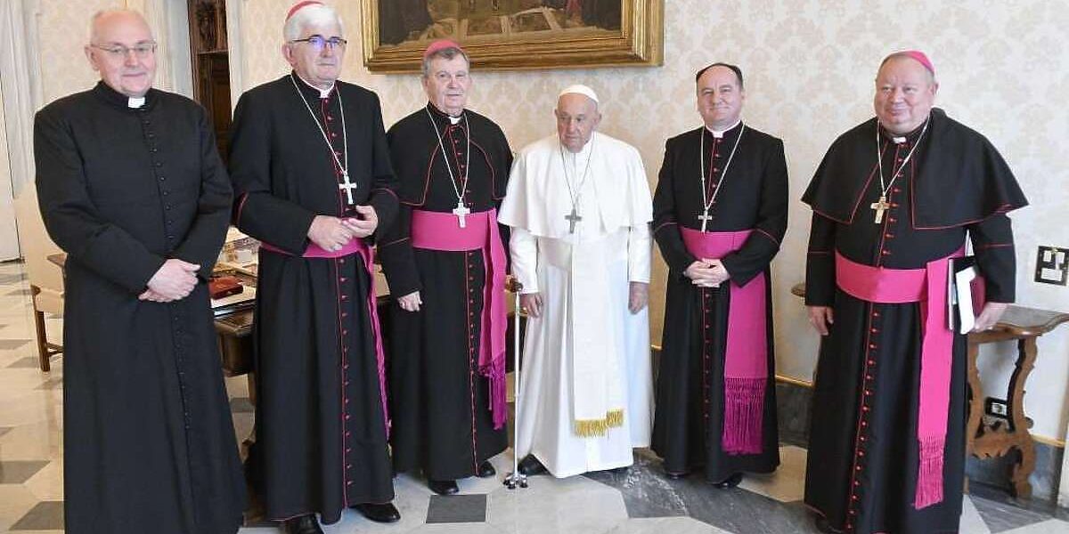 Delegacija Biskupske konferencije kod pape Franje