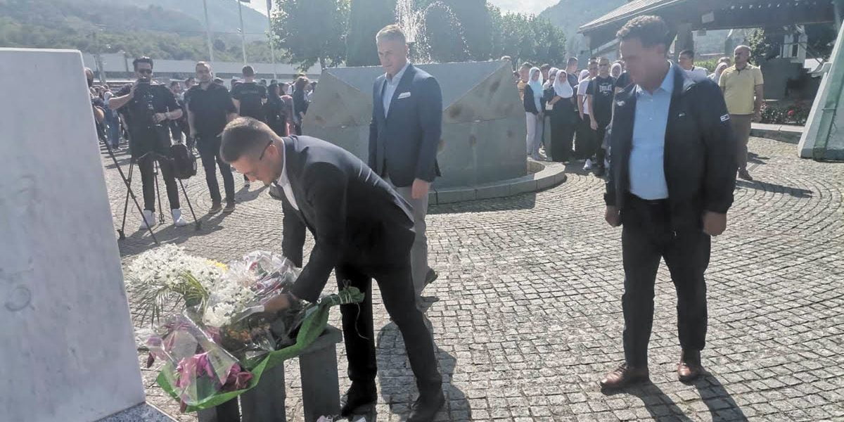 Delegacija kantonalne vlade u Srebrenici i Potocarima