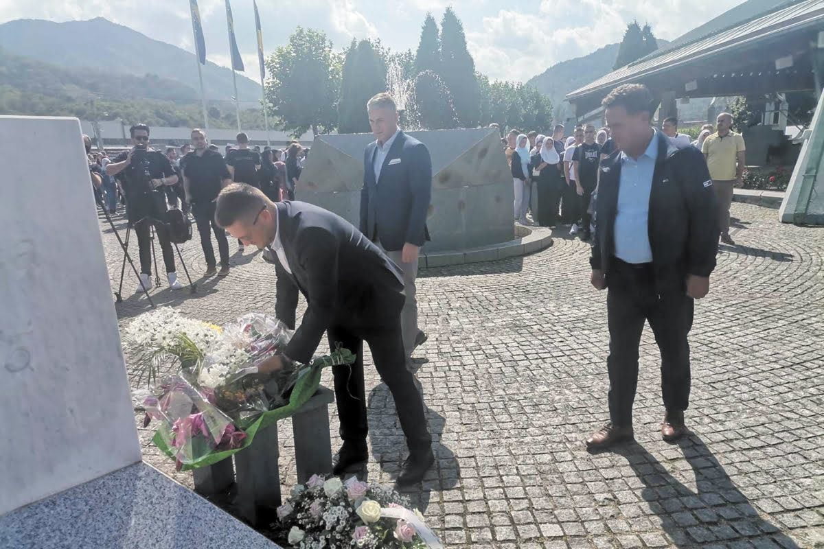 Delegacija kantonalne vlade u Srebrenici i Potocarima