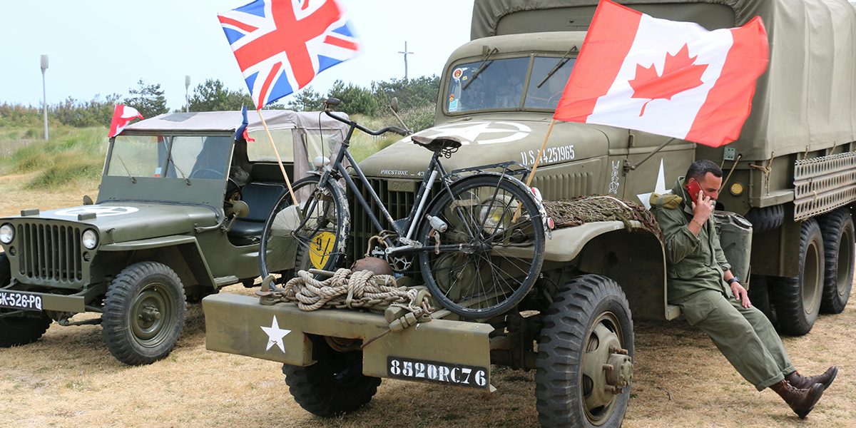 Iskrcavanje u Normandiji, britanske i kanadske trupe, foto> Agata Cetta