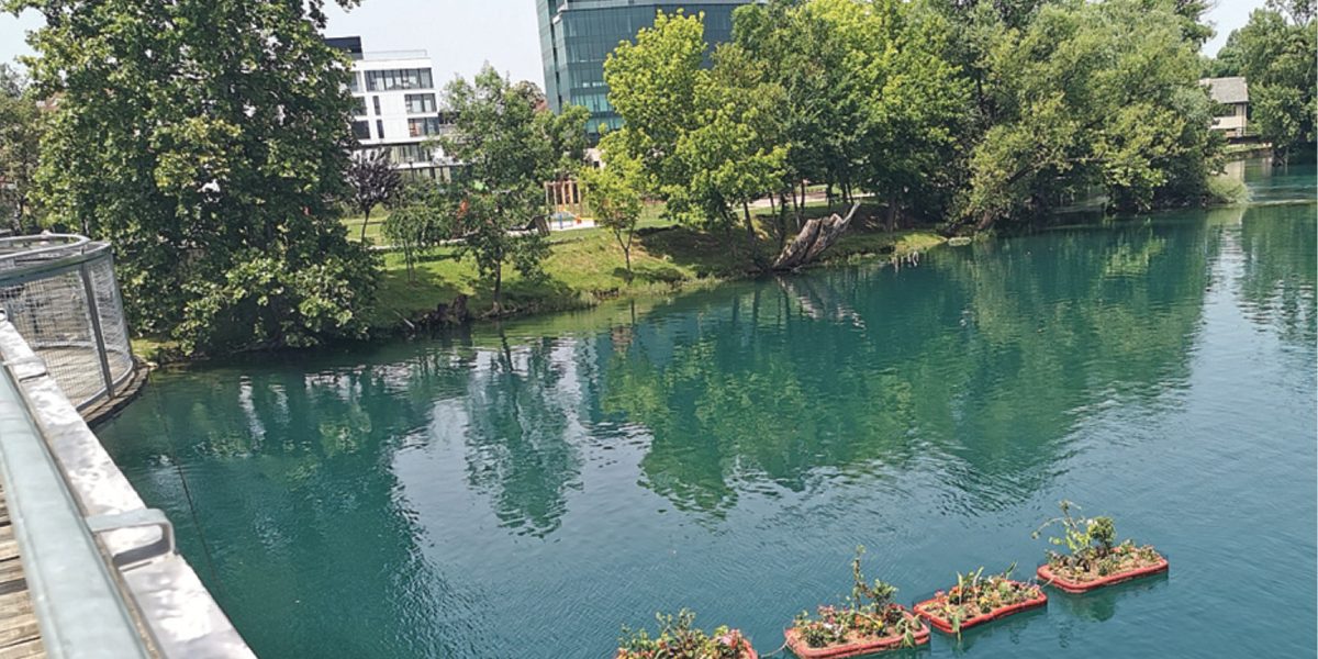 Una, plutajući otoci