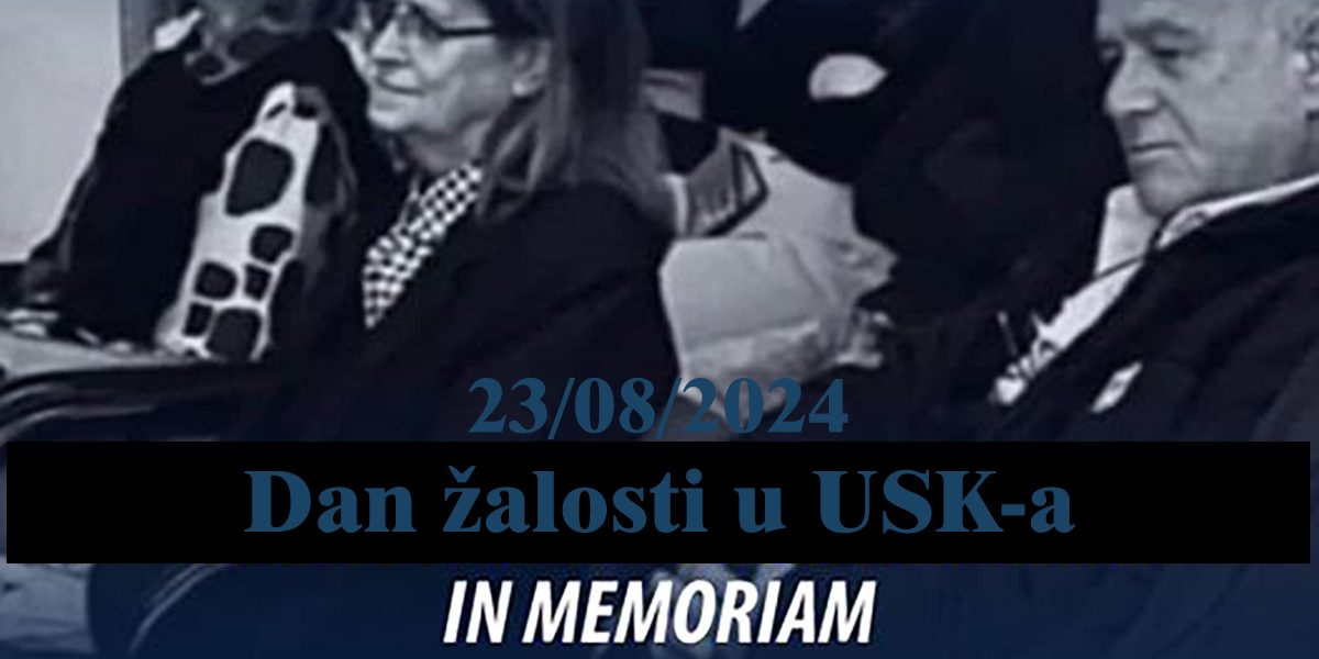 Dan žalosti nakon trostrukog ubojstva u Gimnaziji u Sanskom Mostu 22.08. 2024.
