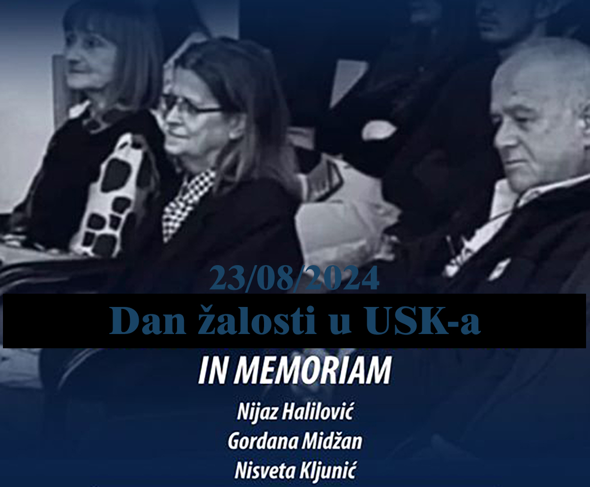 Dan žalosti nakon trostrukog ubojstva u Gimnaziji u Sanskom Mostu 22.08. 2024.