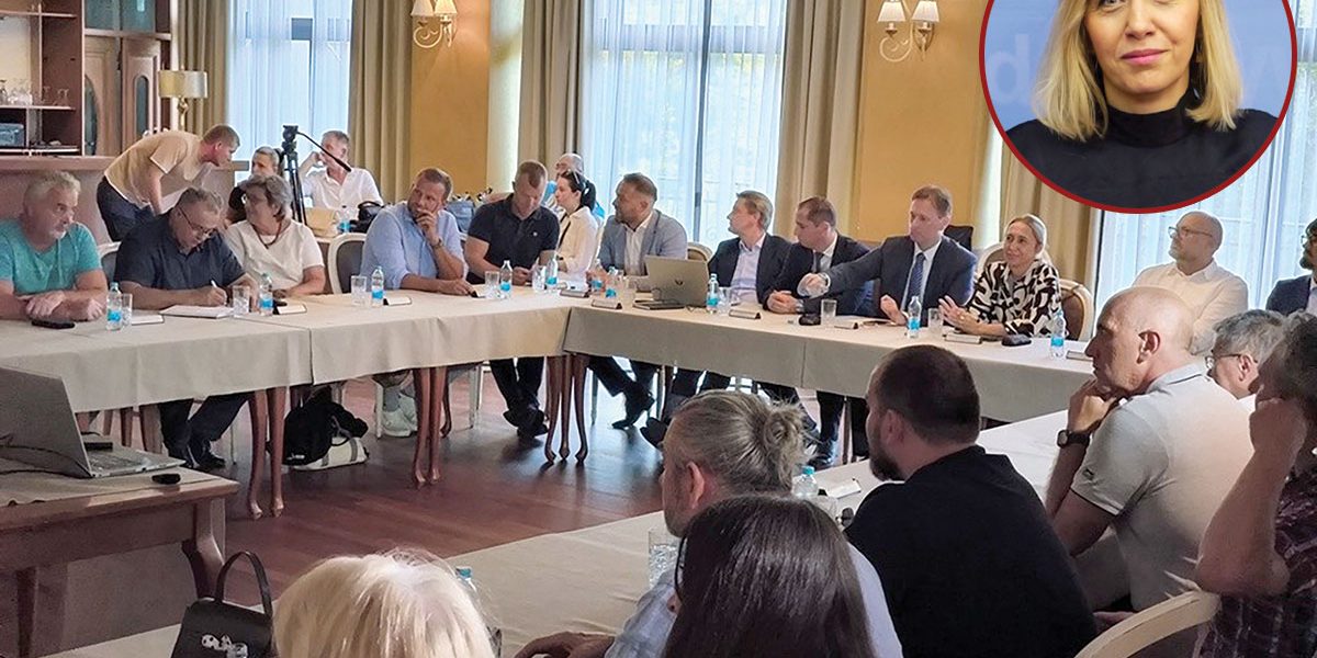 Okrugli stol, ministrica Pozder