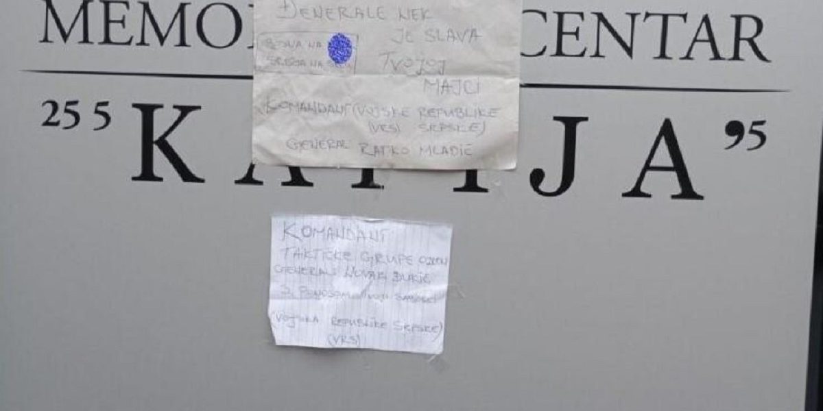 Tuzla, četnička ideologija srama nejma