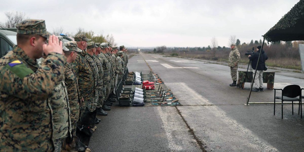 Deminiranje željave - primopredaja
