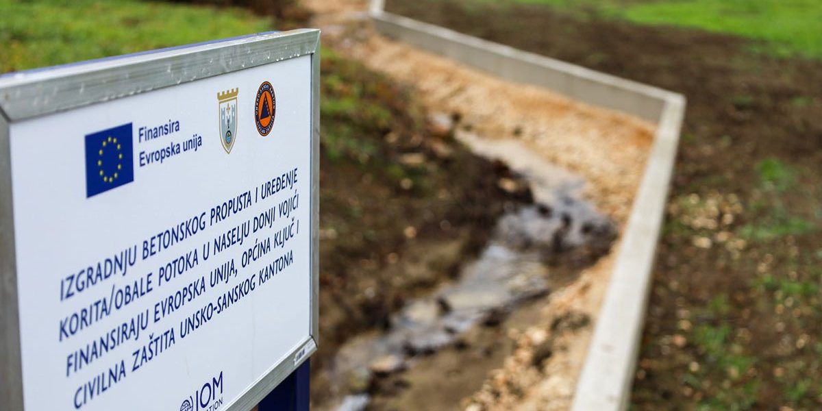 Kljuc, odbrana od poplava