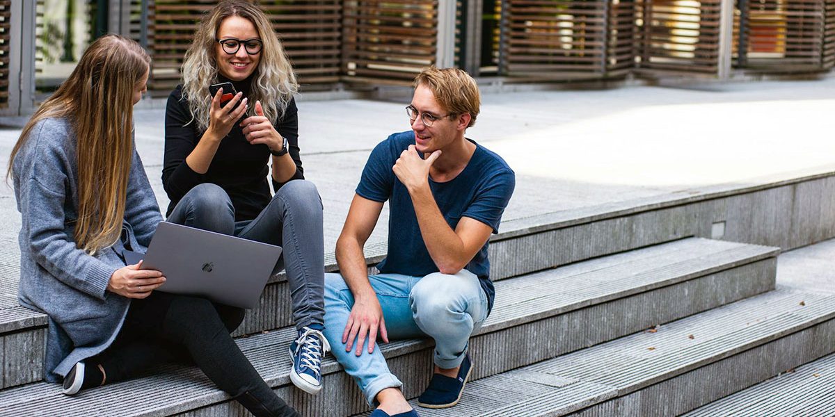 studenti - ilustracija