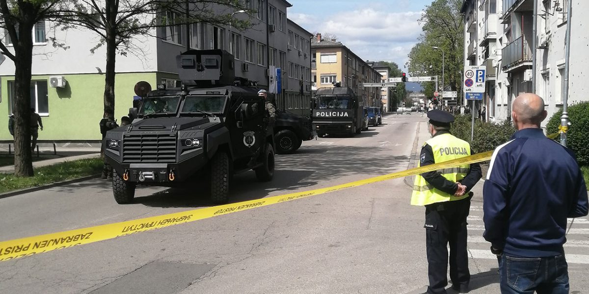 pokazno-taktička vježba policije