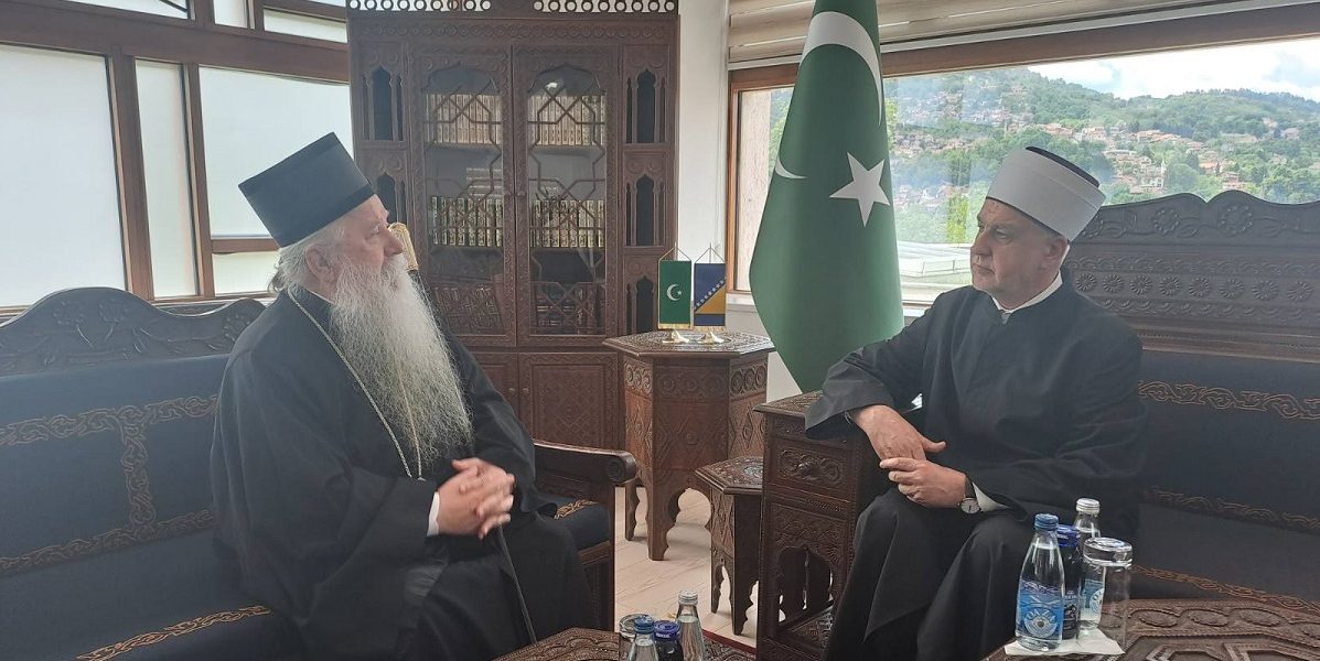 reis Kavazović i arhiepiskop Hrizostom