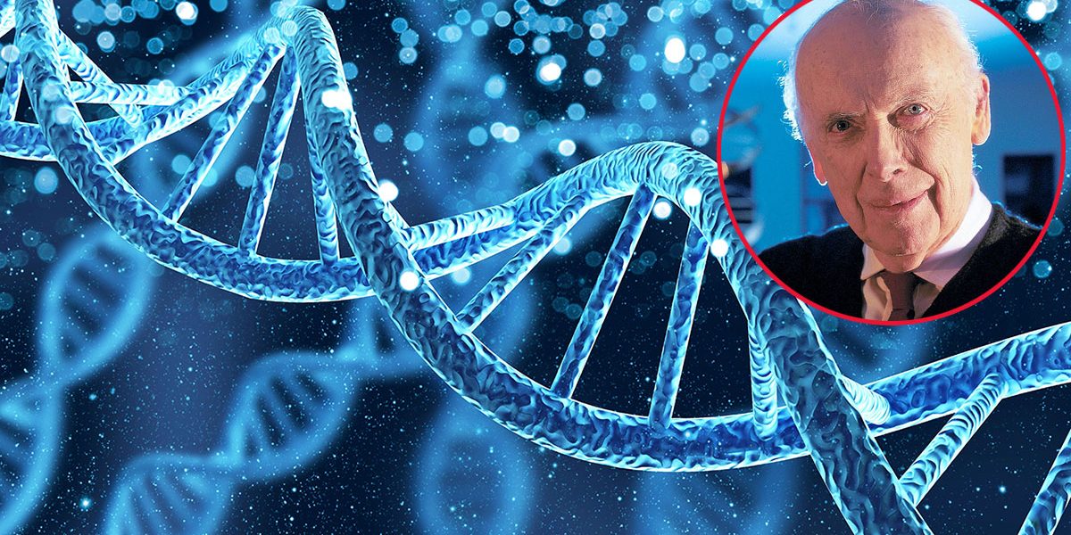 James_D_Watson_DNA_zavojnica