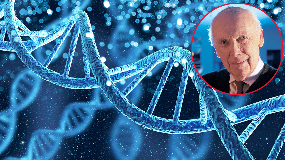 James_D_Watson_DNA_zavojnica