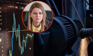 Ministrica Samra Mehić (u krugu)