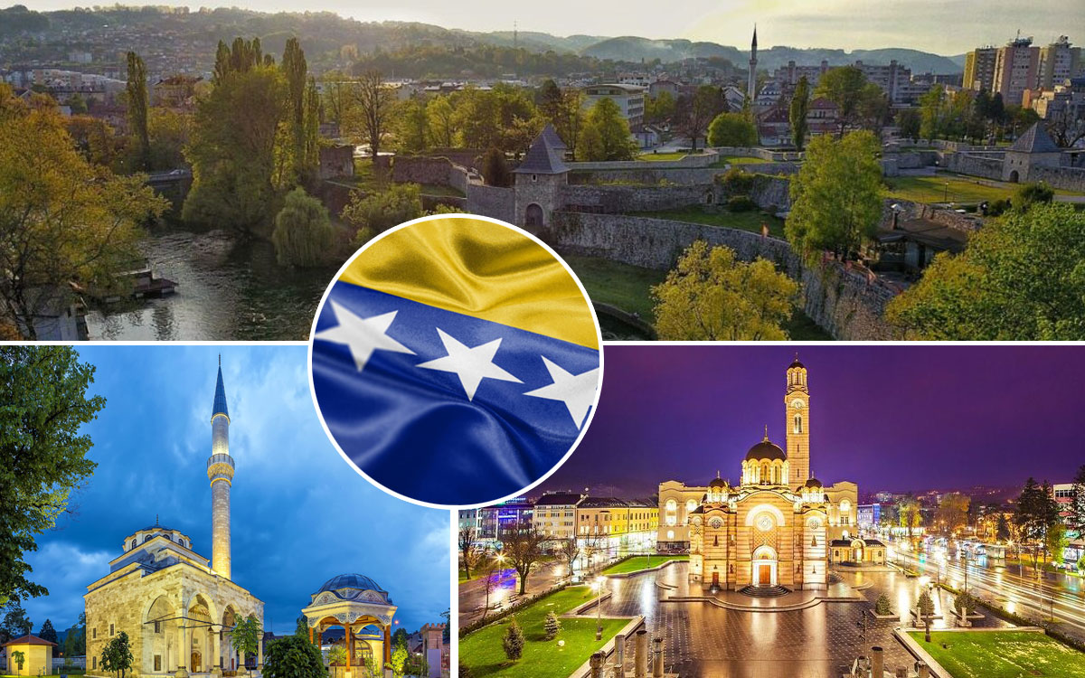 Banja Luka kolaž