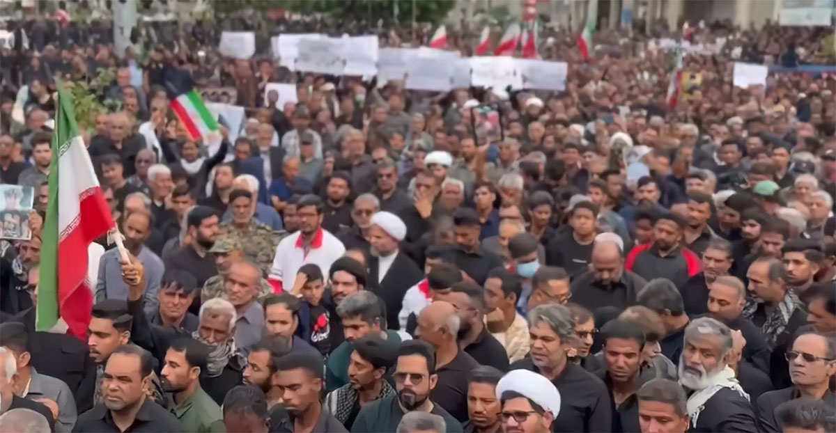 Veliki broj Iranaca okupio se na pogrebu 168 ubijenih učenica