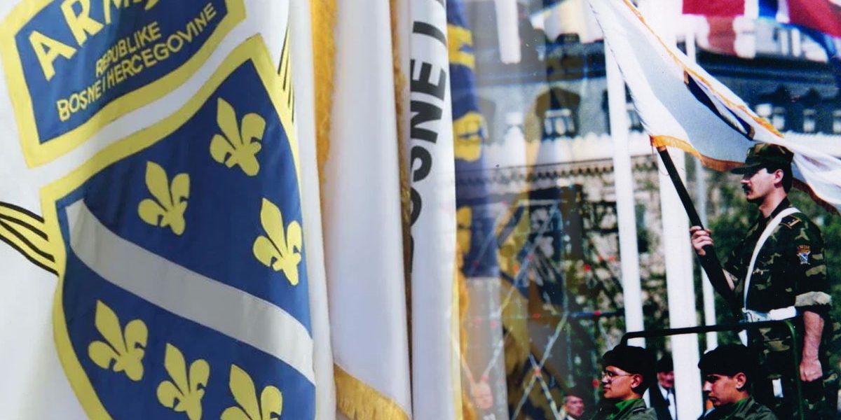 Armija RBiH i Semir Drljević na vojnoj paradi u Parizu 1995. godine