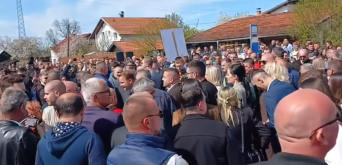 s otvaranja novog mosta u naselju Česma