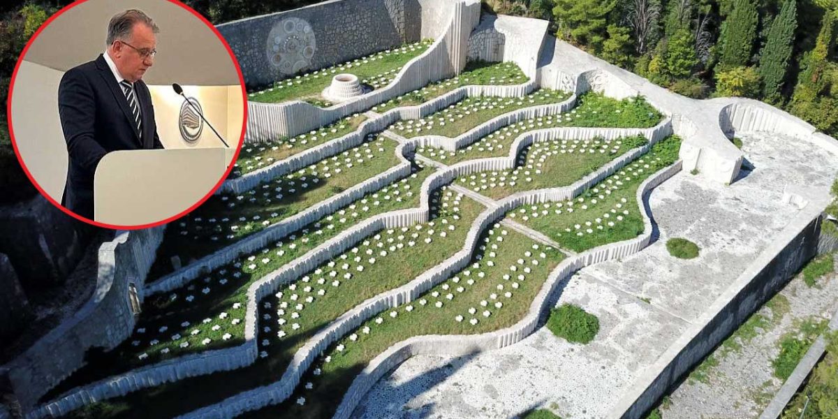 Premijer Nikšić, Partizansko groblje u Mstaru